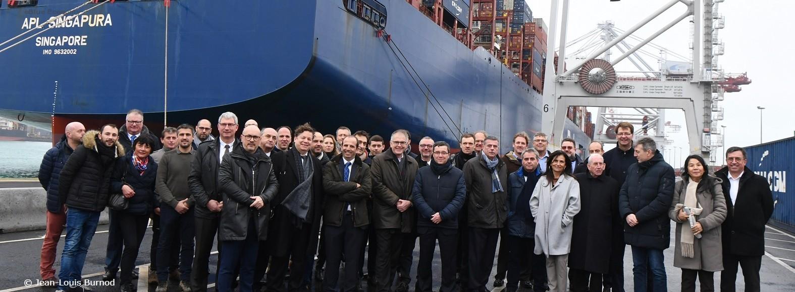 eBlue_economy_ CMA CGM and the Port of Dunkirk inaugurate