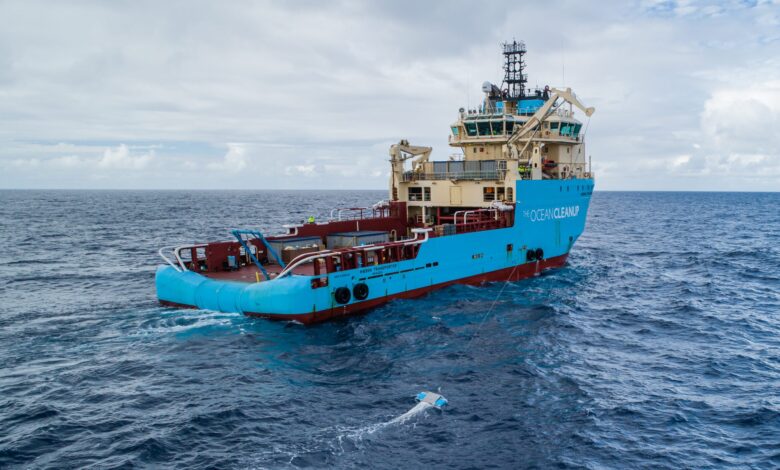 eBlue_economy_ Maersk- The Ocean Cleanup extend relationship with new three-year partnership
