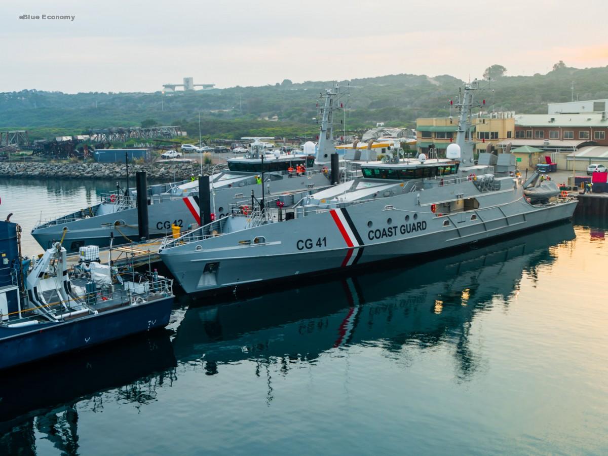 eBlue_economy_Austal Australia delivers two Cape-class patrol boats to Trinidad and Tobago Coast Guard
