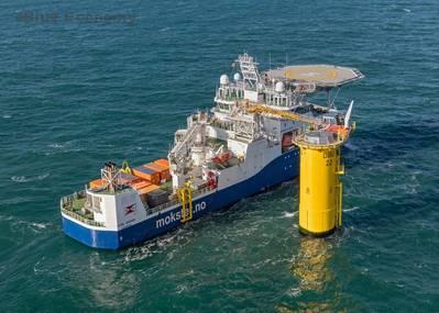 eBlue_economy_DEME Offshore successfully installs DolWin6 HVDC cable with ‘Living Stone’ operating on LNG