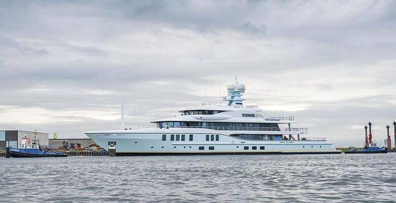 Blue_economy_ Amels has launched that the 74-metre superyacht Project Shadow
