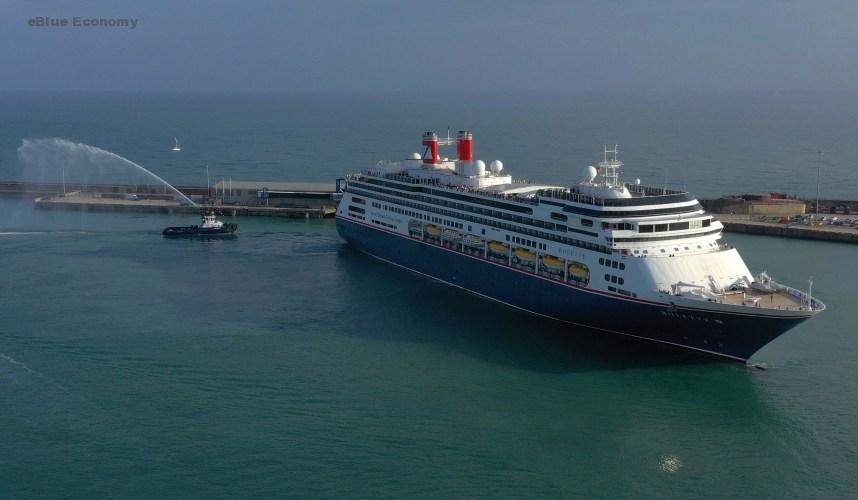 eBlue_economy_Fred. Olsen Cruise Lines' new flagship Bolette sets sail from Dover on scenic Maiden Voyage