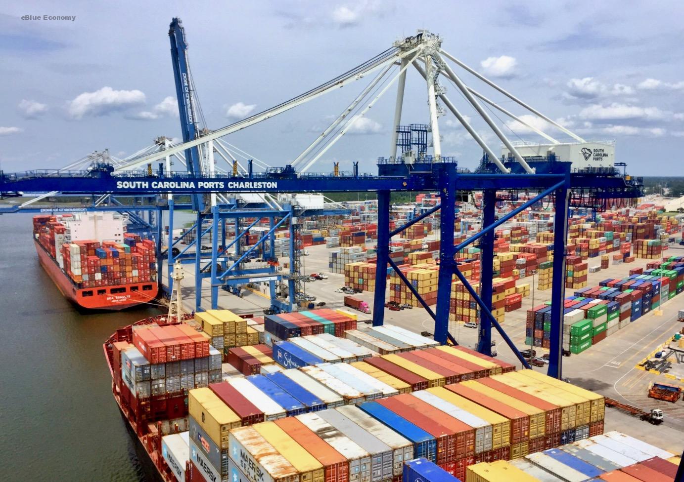 eBlue_economy_SC Ports achieves highest July on record for containers