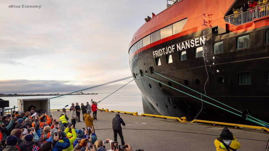 eBlue_economy_Hurtigruten's New Cruise Ship Named 'Next to the North Pole