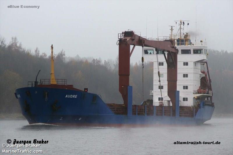 eBlue_economy_Disabled cargo ship drifted dangerously close to shore, Bosphorus