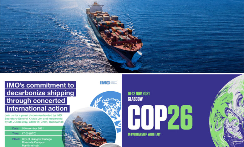 eBlue_economy_IMO at COP 26 - updates on work to cut GHG emissions from shipping