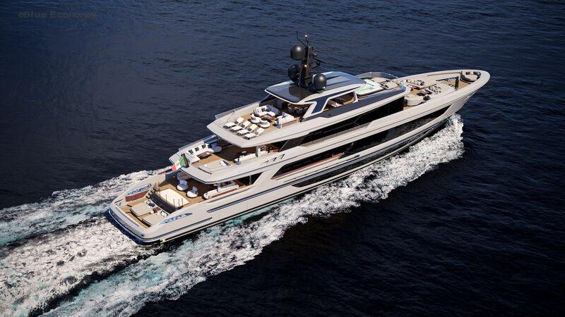 eBlue_economy_Baglietto announces the sale of the fourth T52 motor yacht, pencilled by Francesco Paszkowski Design