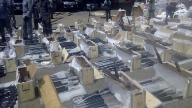 eBlue_economy_Customs intercepts container loaded with guns in Lagos