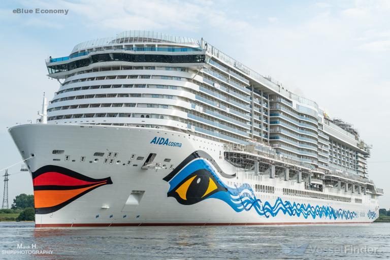 eBlue_economy_MEYER WERFT Delivers Cruise Ship AIDAcosma to AIDA Cruises