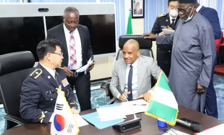 eBlue_economy_NIMASA_ Korean Coast Guard sign MoU on maritime security and safety