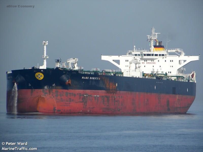 eBkue_economy_The oil tanker Mare Doricum owned by F.lli d’Amico is seized after the spill in Peru