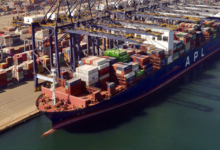 eBlue_economy_ Hutchison Ports Sohar welcomes largest container vessel in port history