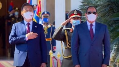eBlue_economy_ زيارة رئيس كوريا الجنوبية لمصر تؤكد قوة الاقتصاد المصرى