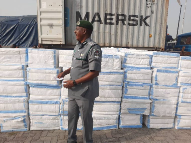 eBlue_economy_Drug smuggling_ customs seizes N1.4bn tramadol at Seme