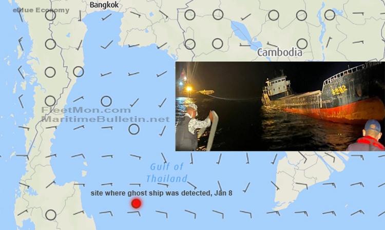 eBlue_economy_Ghost cargo ship drifted into Gulf of Siam, no traces of crew or owner (many pics)