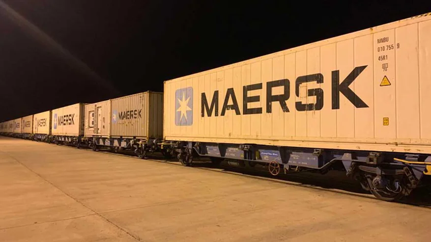 eBlue_economy_Maersk launches new reefer train service between Algeciras and Marin