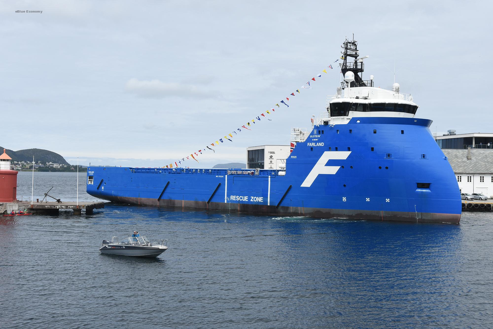 eBlue_economy_Norside Buys The Blue Ship Invest’s Platform Supply Vessel Farland