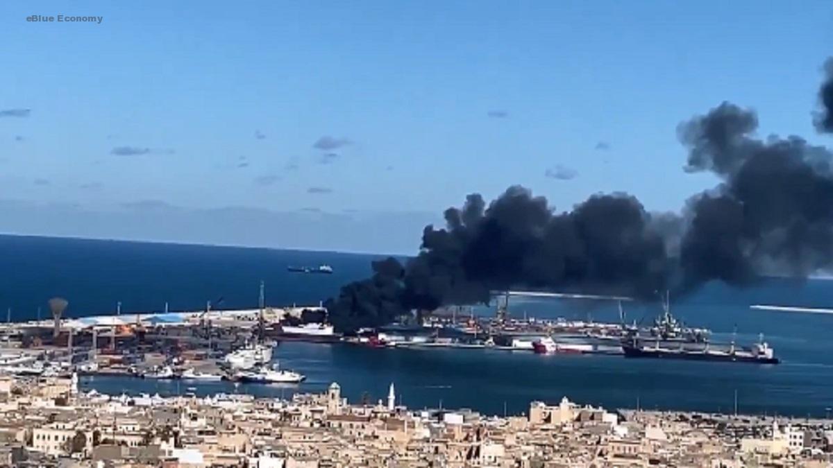 eBlue_economy_رغبة ميليشيا _الردع_ في السيطرة على ميناء طرابلس ضمن اندلاع اشتباكات قرب الميناء اليوم