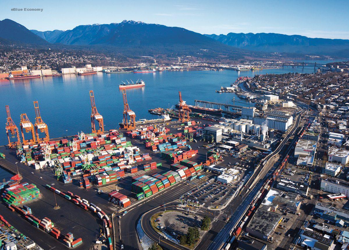 eBlue_economy_2021 trade through the Port of Vancouver steady despite supply-chain, extreme weather challenges