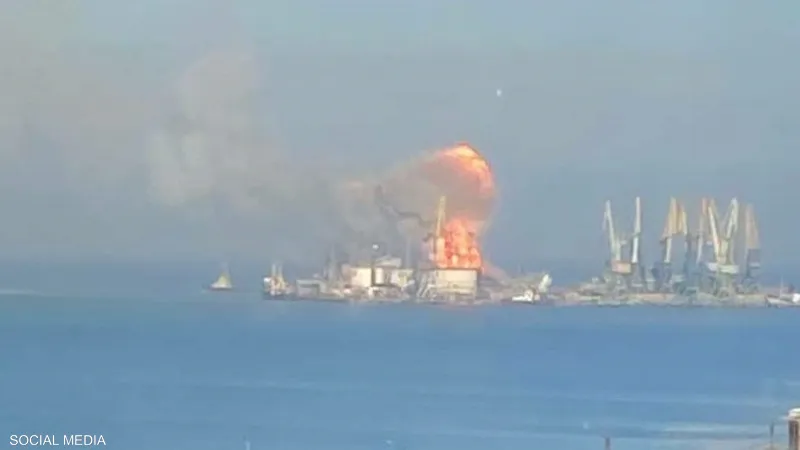 eBlue_economy_بالفيديو.. أوكرانيا تعلن تدمير سفينة إنزال روسية