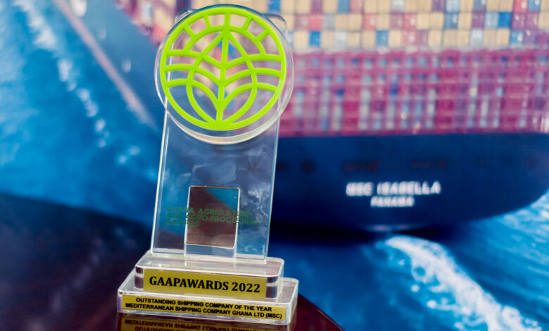 eBlue_economy_MSC Ghana Awarded Outstanding Shipping Company of the Year