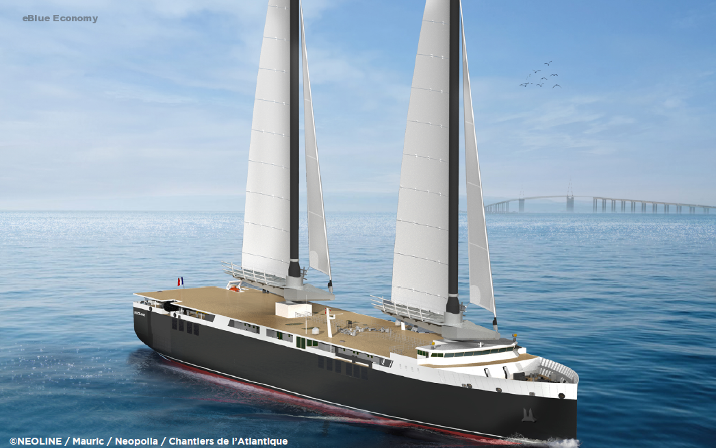 eBlue_economy_NEOLINE wind-powered merchant ship to be equipped with Solid Sail solution