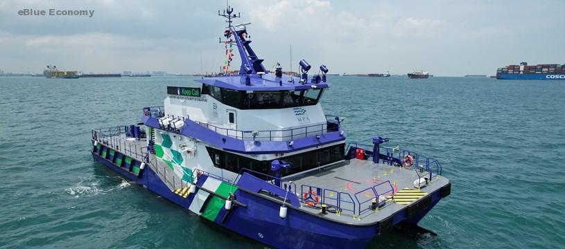 eBlue_economy_BMT successfully commissions hybrid vessel for the Maritime Port Authority of Singapore