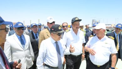 eBlue_economy_Osama Rabie _ During the inspection tour of the project to develop the southern sector of the Suez