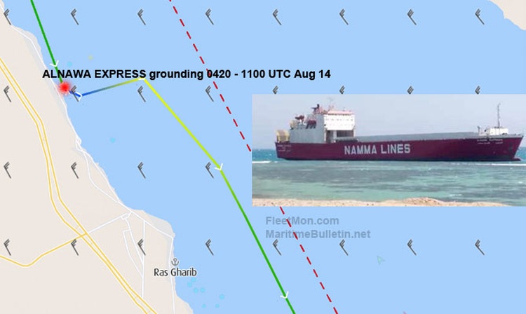 eBlue_economy_Al-Nawawi Express_ Saudi ship grounding in Gulf of Suez