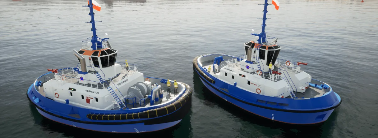 eBlue_economy_Fairplay Towage Group orders two Damen RSD Tugs 2513