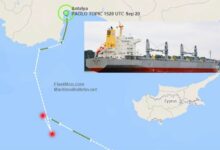 eBlue_economy_Bulk carrier interrupted voyage, ordered to pick up 300 migrants, Med
