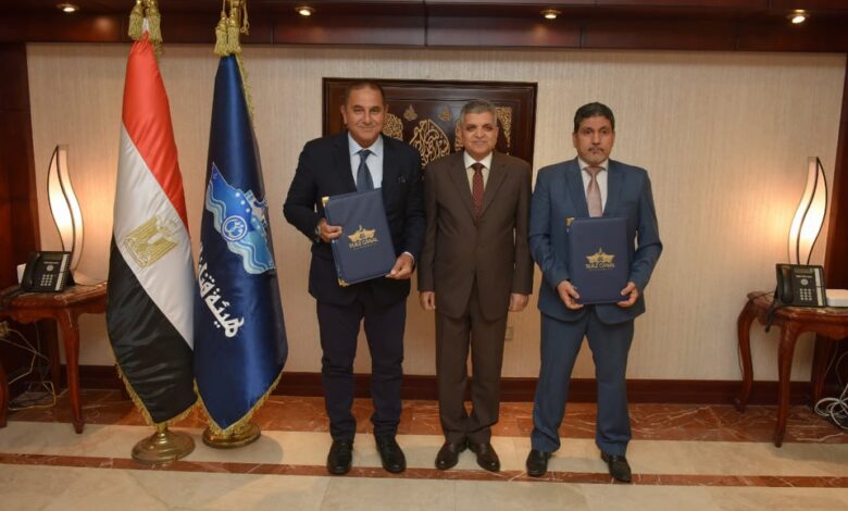 eBlue_economy_MoU between the Suez Canal and the South Red Sea Shipyard for cooperation in tourist yachts