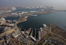 eBlue_economy_Port of Cardiff celebrates new distribution centre lease with Owens Group