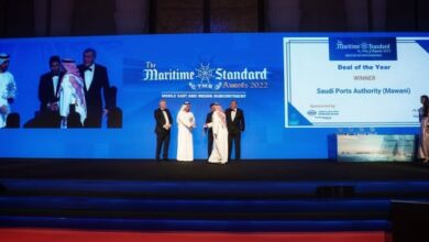 eBlue_economy_Mawani wins the _Deal of the Year_ award at the Maritime Standard Excellence Awards 2022